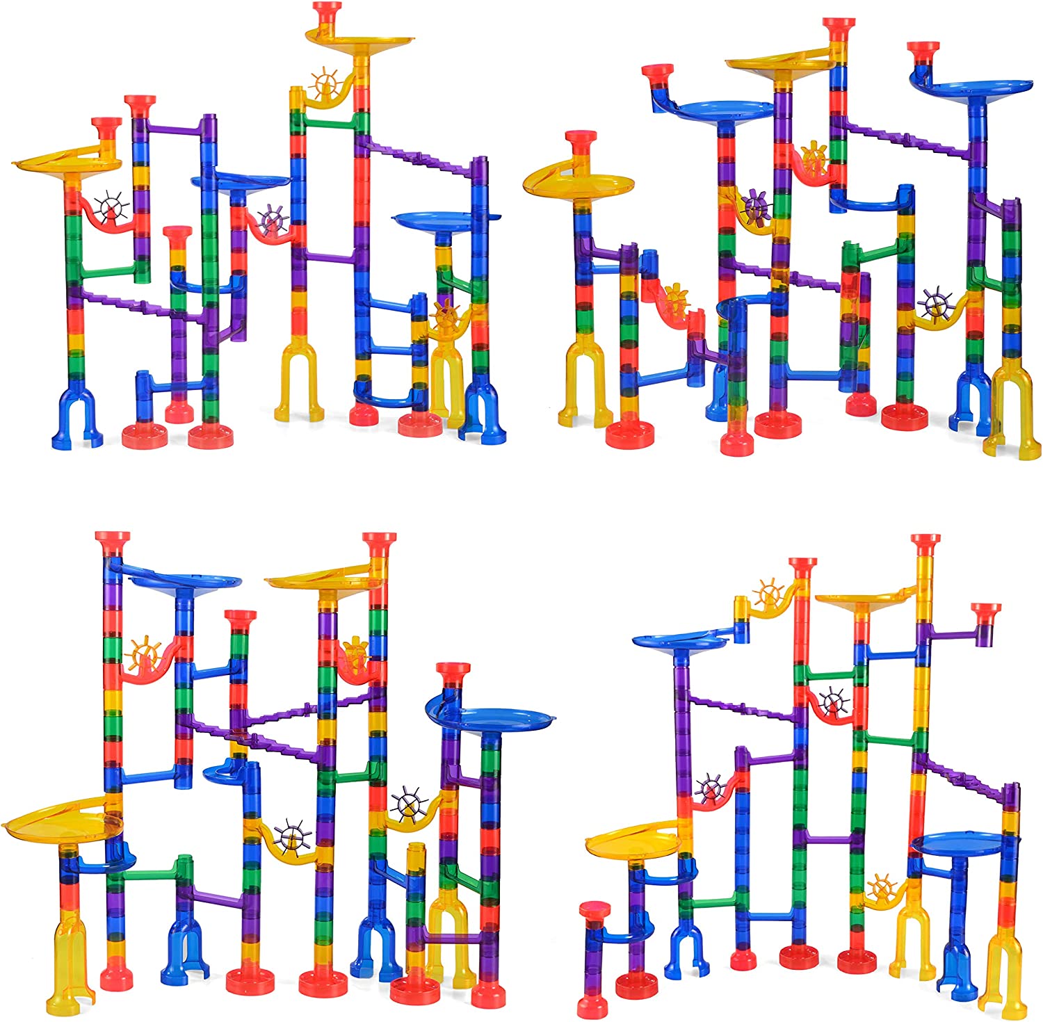 Premium Marble Run Set, 150 Pcs - Image 7