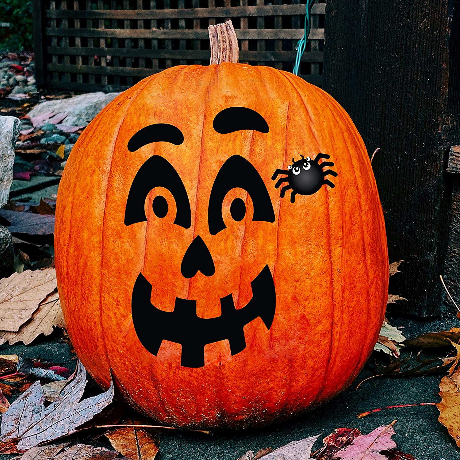 Pumpkin Decorating Stickers, 40 Pcs - Image 4
