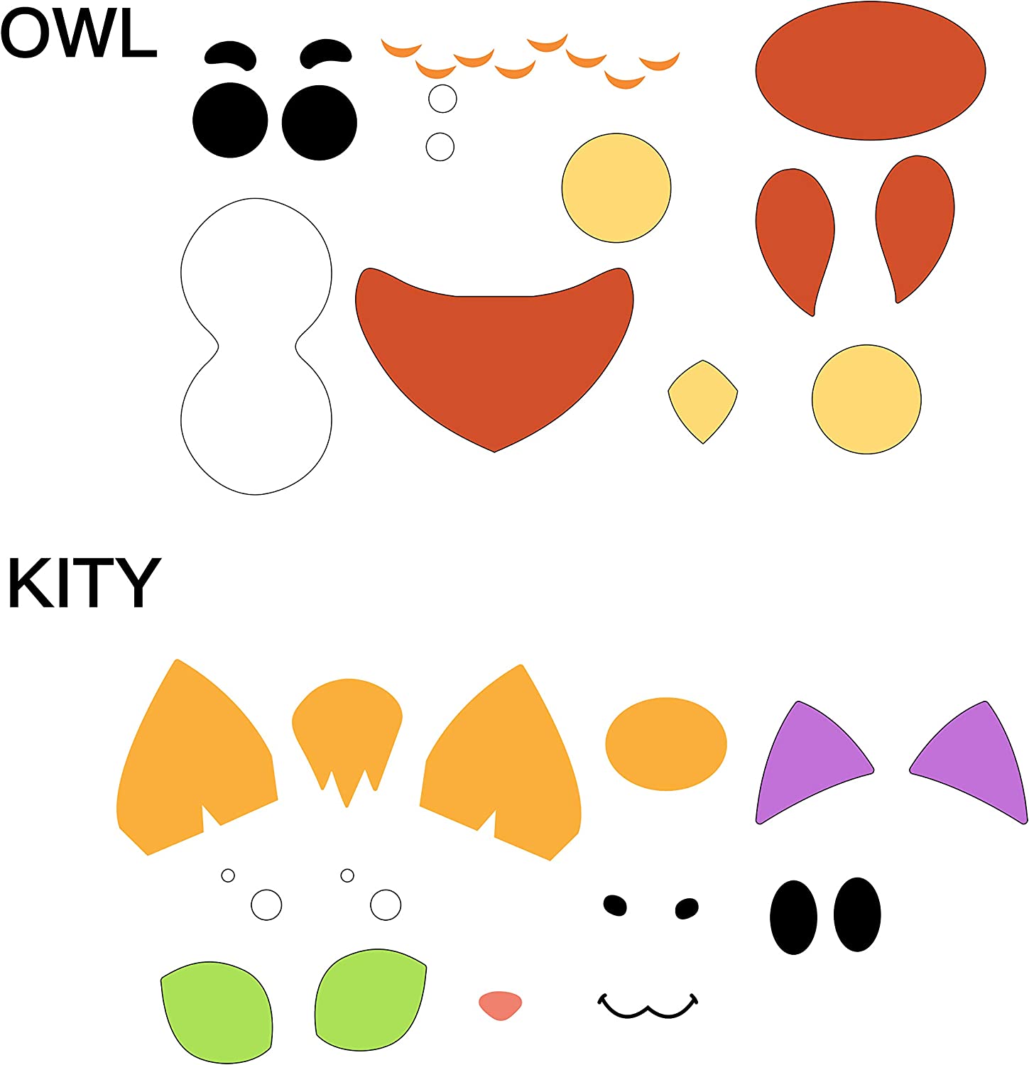 Pumpkin Foam Stickers Decoration, 18 Pcs - Image 5