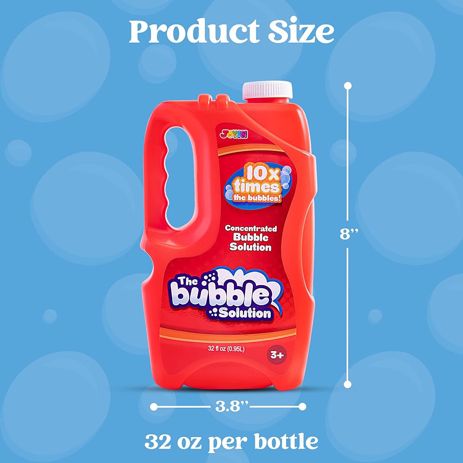 Red Concentrated Bubble Solution 32oz - Image 6