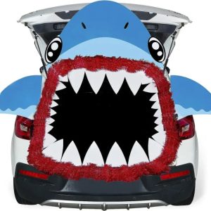 Shark Halloween Trunk or Treat Decor Kit