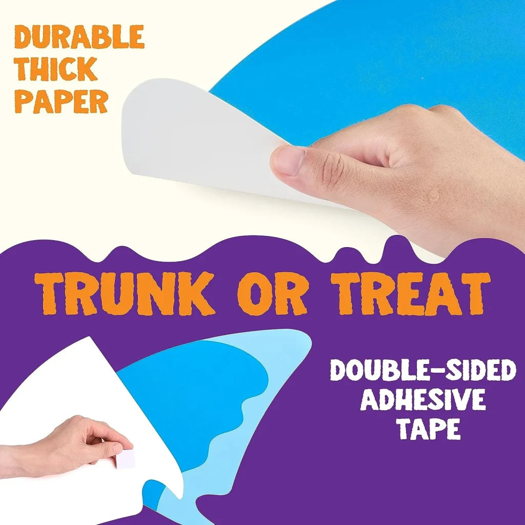 Shark Halloween Trunk or Treat Decor Kit - Image 2