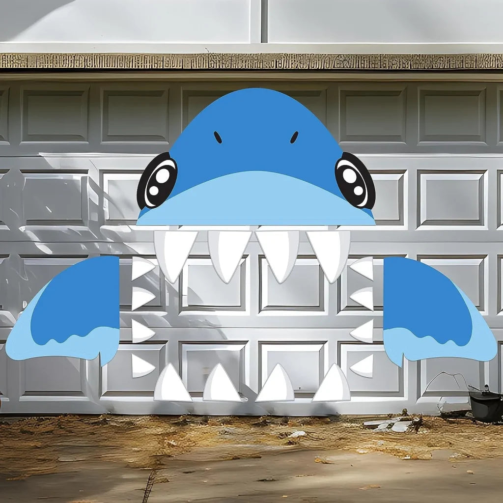 Shark Halloween Trunk or Treat Decor Kit - Image 3