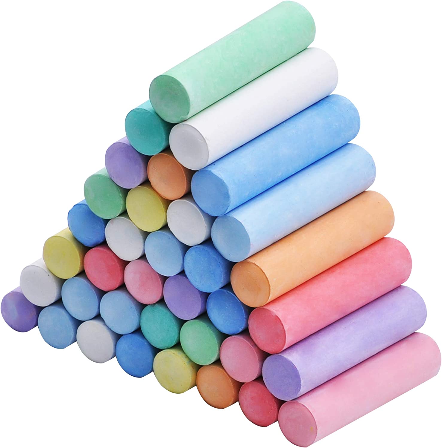 Sidewalk Chalk Set, 60 Pcs - Image 3