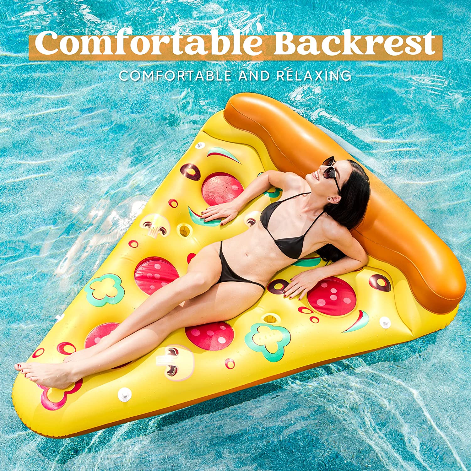 JOYIN - 75in Pizza Slice Float - Image 2