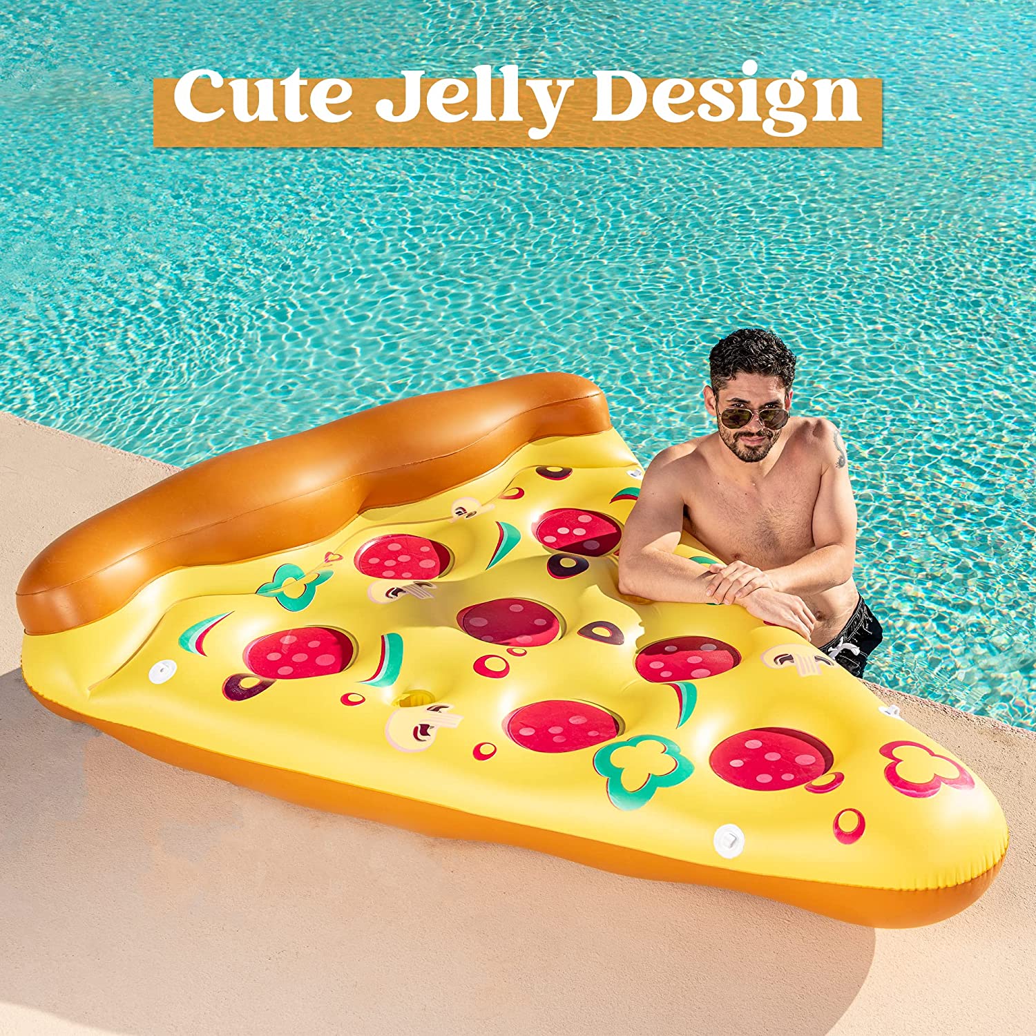 JOYIN - 75in Pizza Slice Float - Image 4