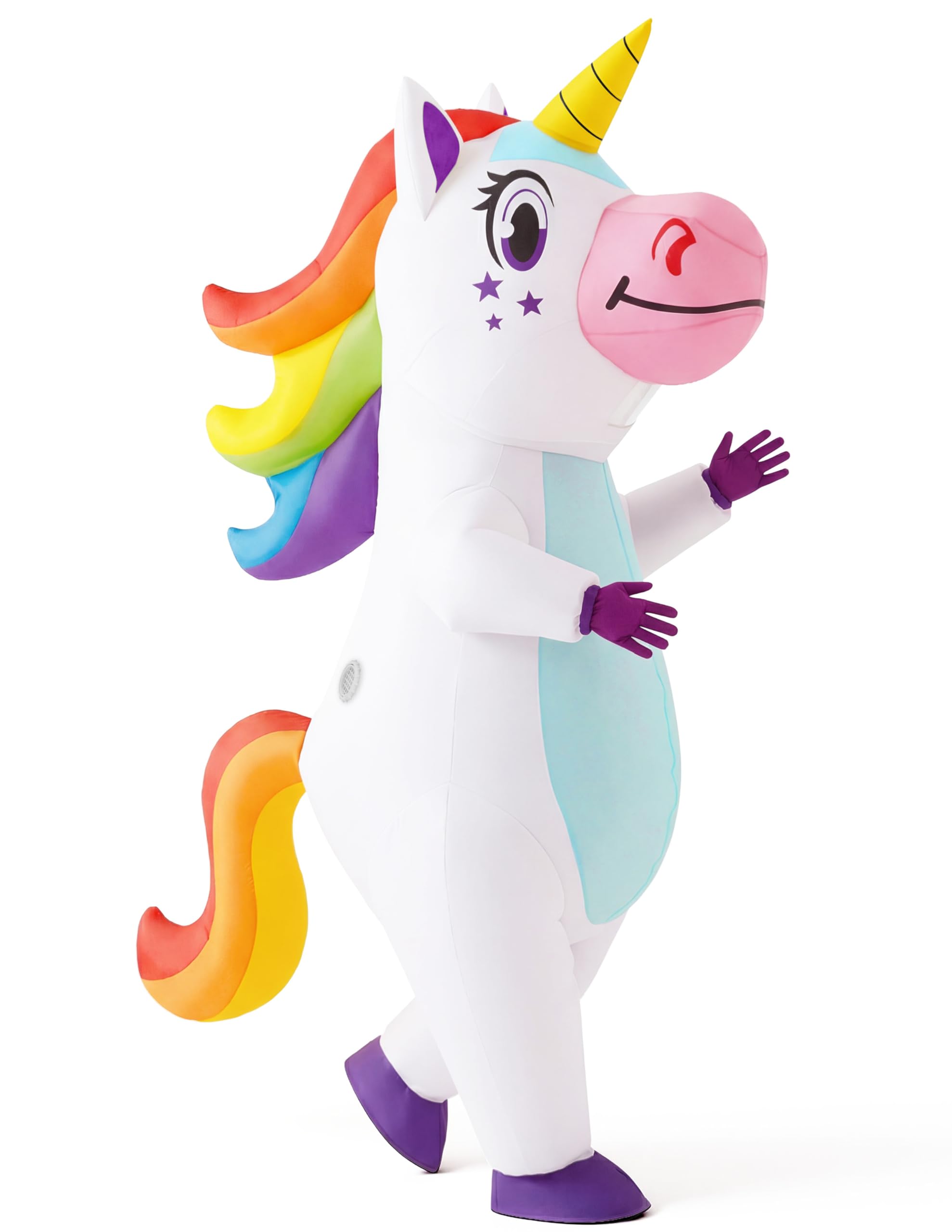 Spooktacular Creations Unicorn Inflatable Costume for Adults - Image 3