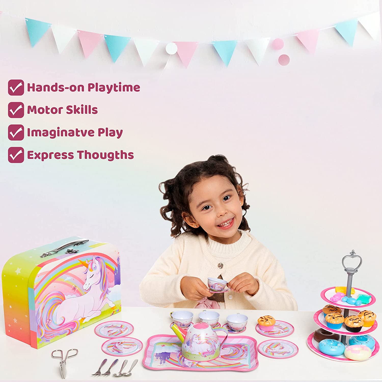 Unicorn Teapot Set - Image 4