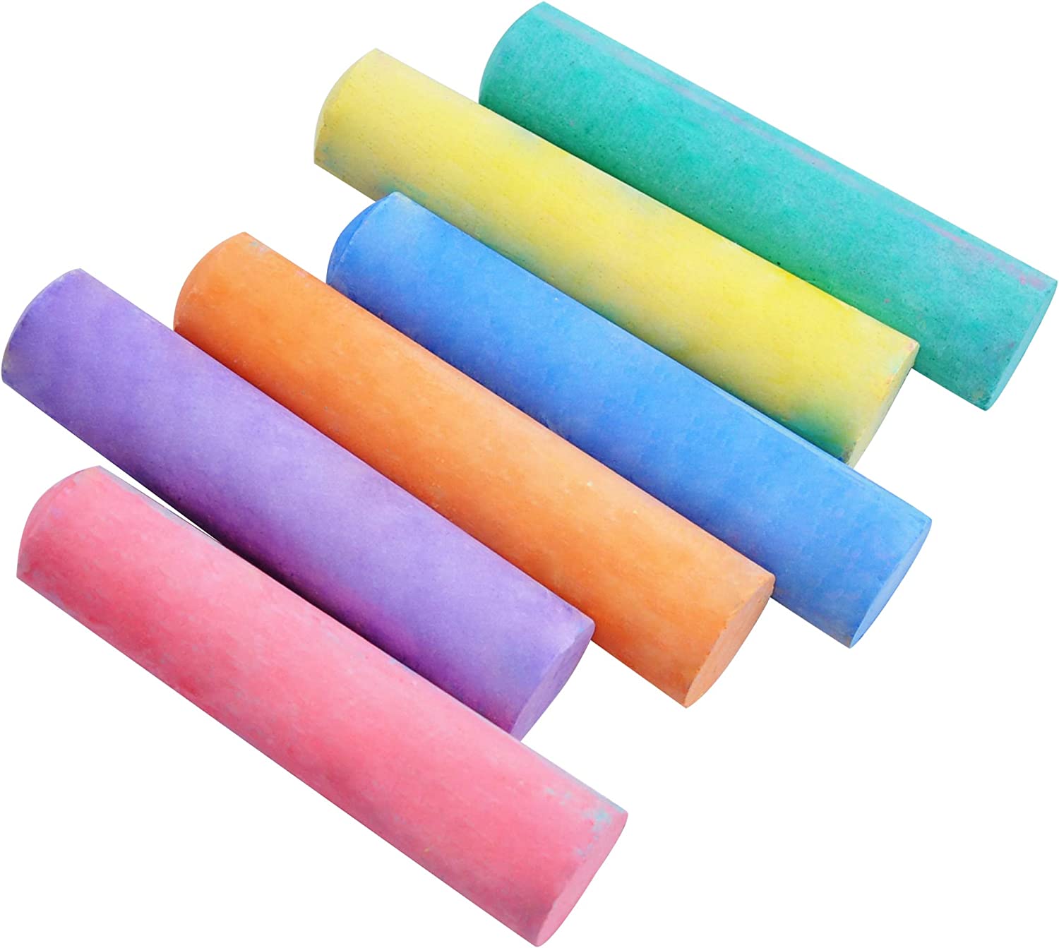 Washable Sidewalk Chalks Set, 24 Pcs - Image 3