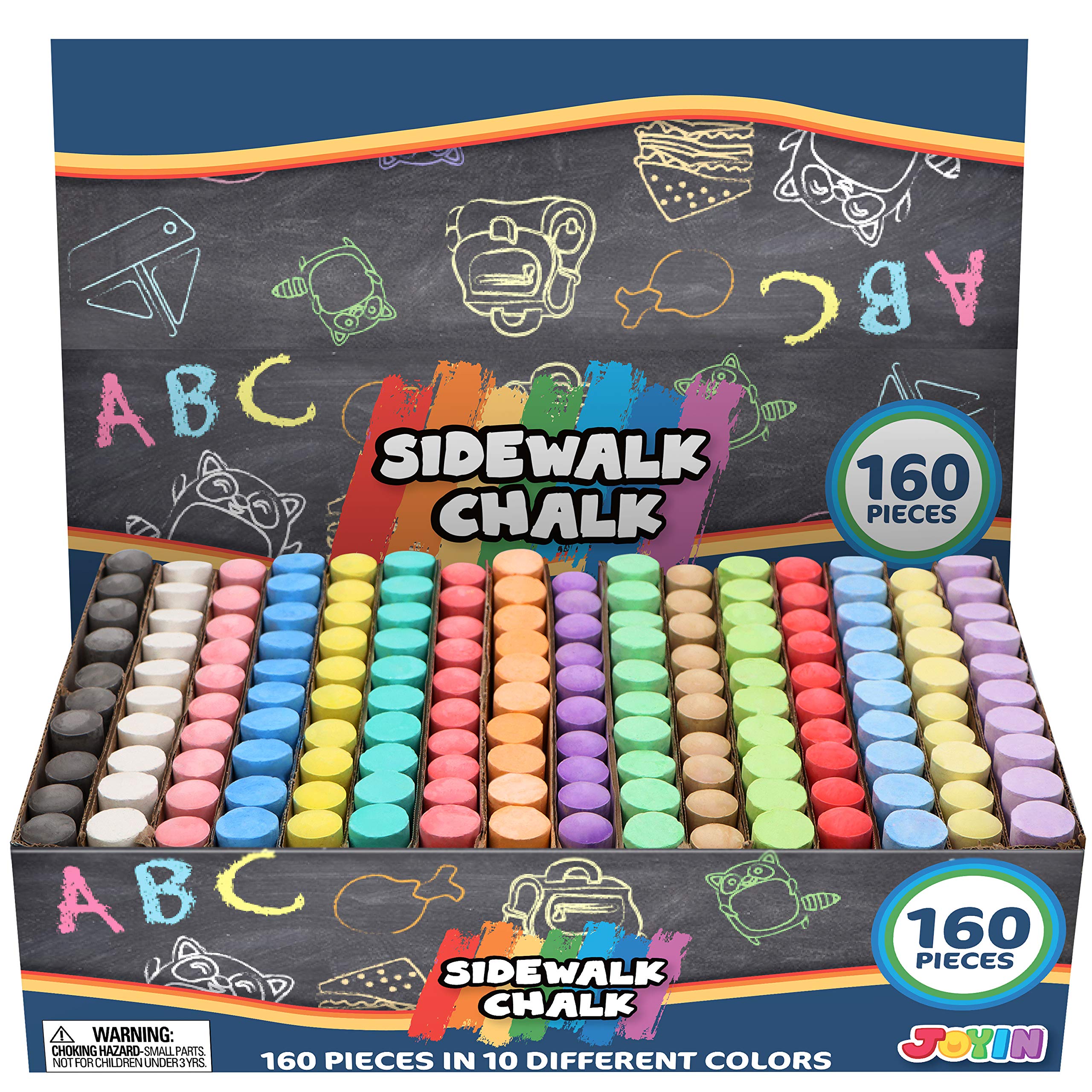 Washable Sidewalk Jumbo Chalk Set
