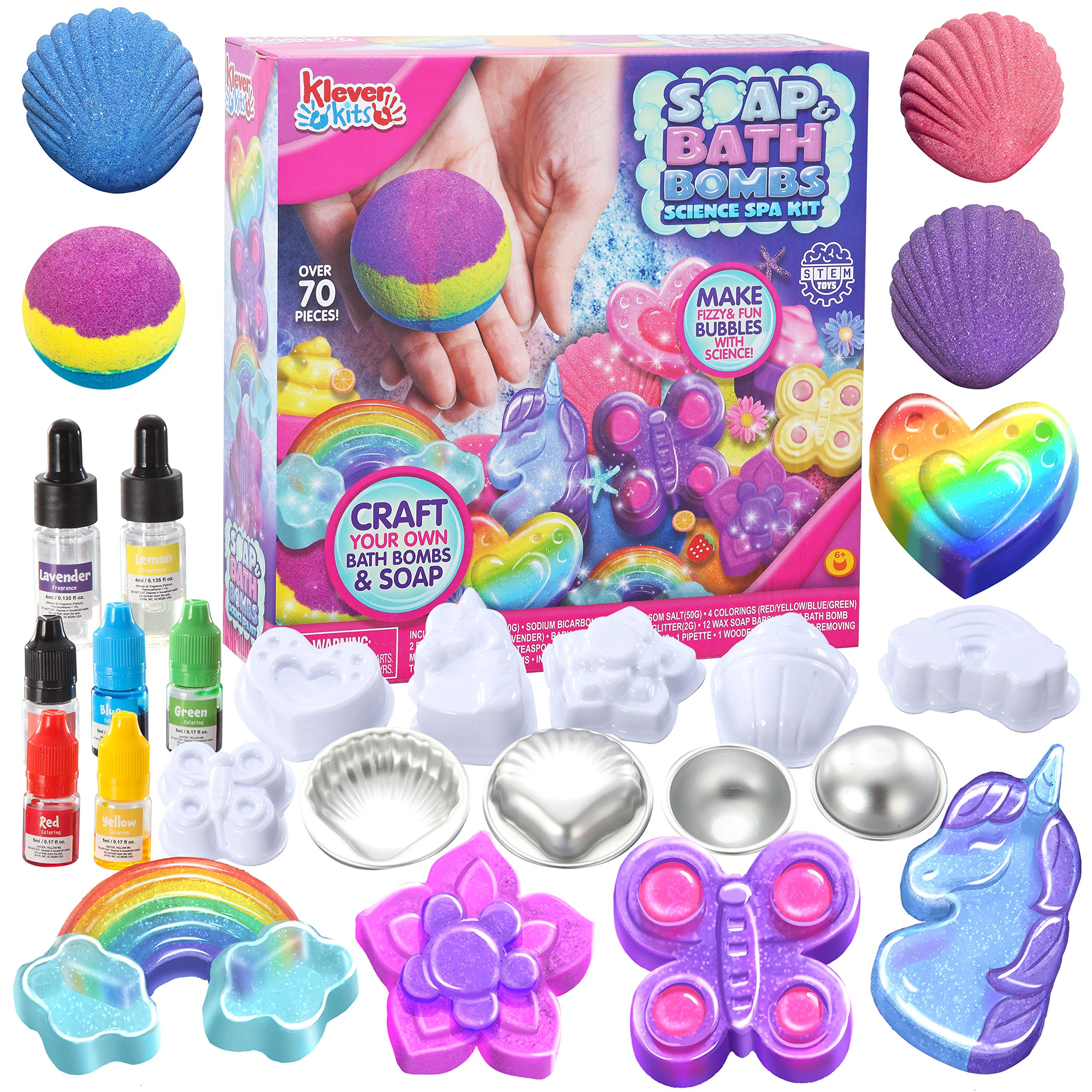 KLEVER KITS - DIY Bath Bomb and Soap Kit - Image 4