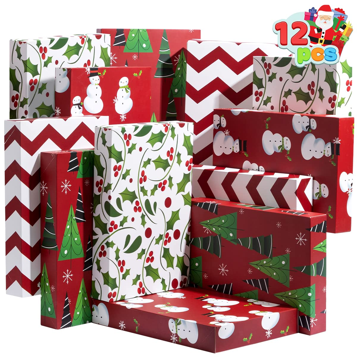 Shirt Wrap Boxes with Lid and Base, 12 Pcs - Image 2