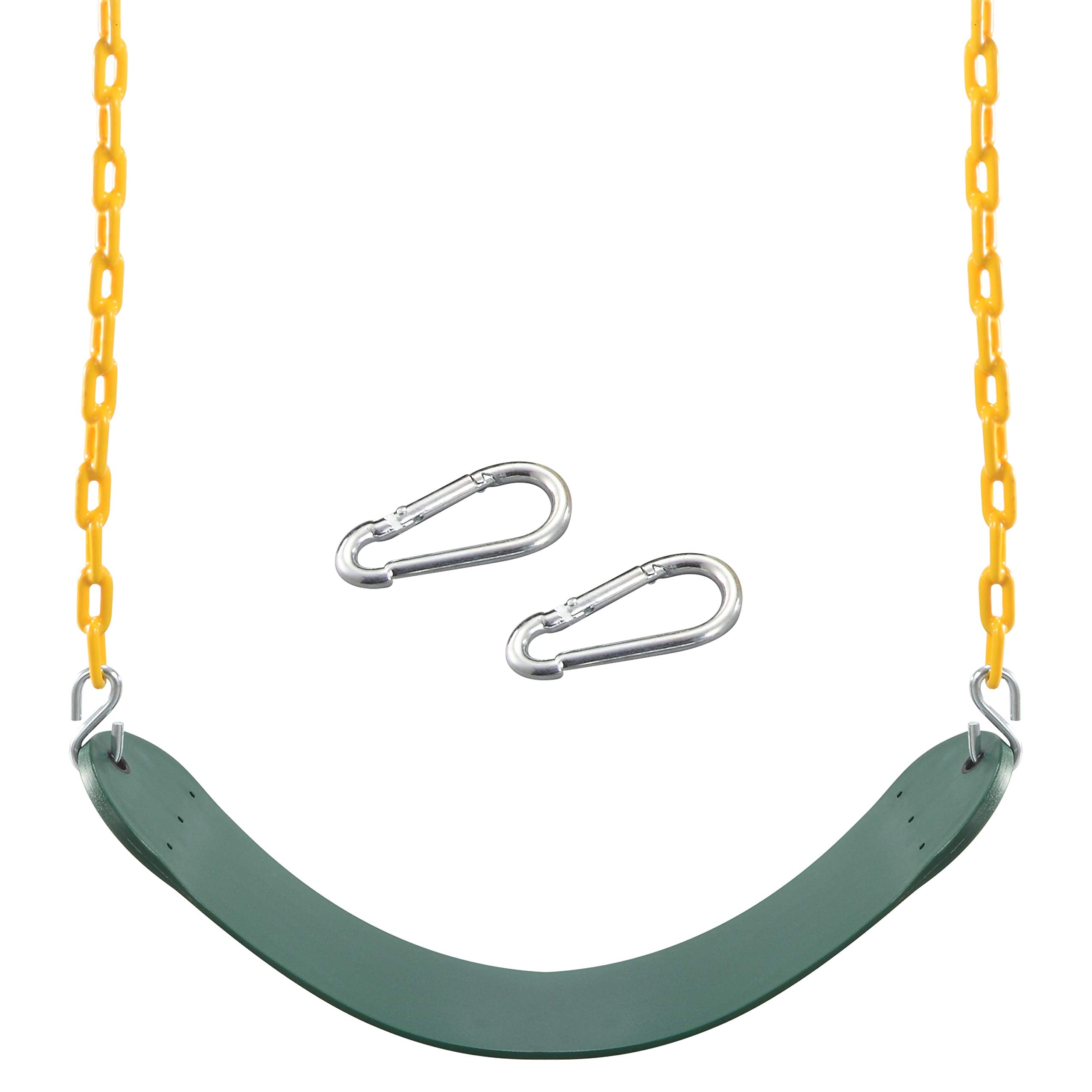 TURFEE - Green Swing Seat with 66in Chain
