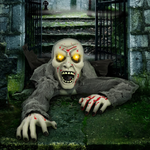 Halloween Light-up Zombie Groundbreaker Animated
