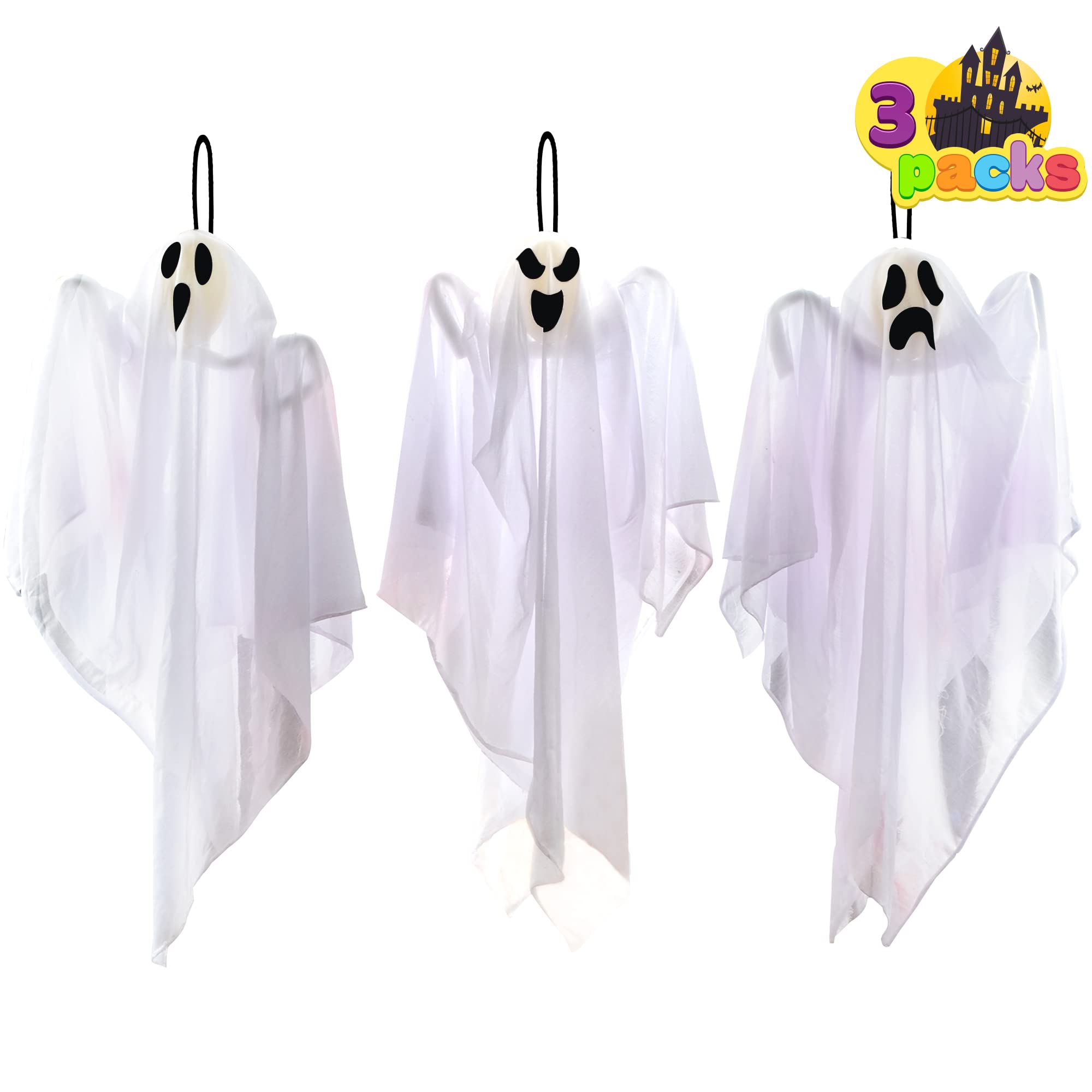 25.5in Hanging Ghosts, 3 Pack - Image 2