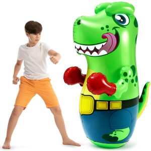 JOYIN 47 Inflatable T-Rex Dinosaur Bopper - Bounce-Back Punching Toy