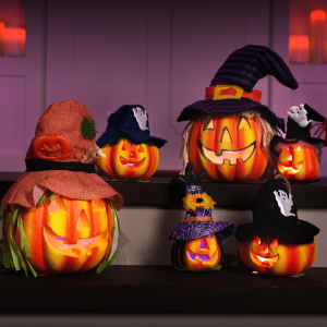 Halloween Jack-o-lantern - 6 Piece