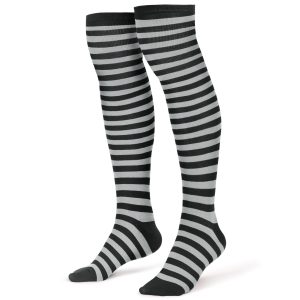 JOYIN Halloween Striped Over-the-Knee Socks - Thigh High Stockings for Women