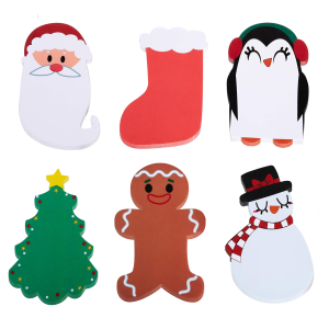 24 Packs Christmas Characters Notepads