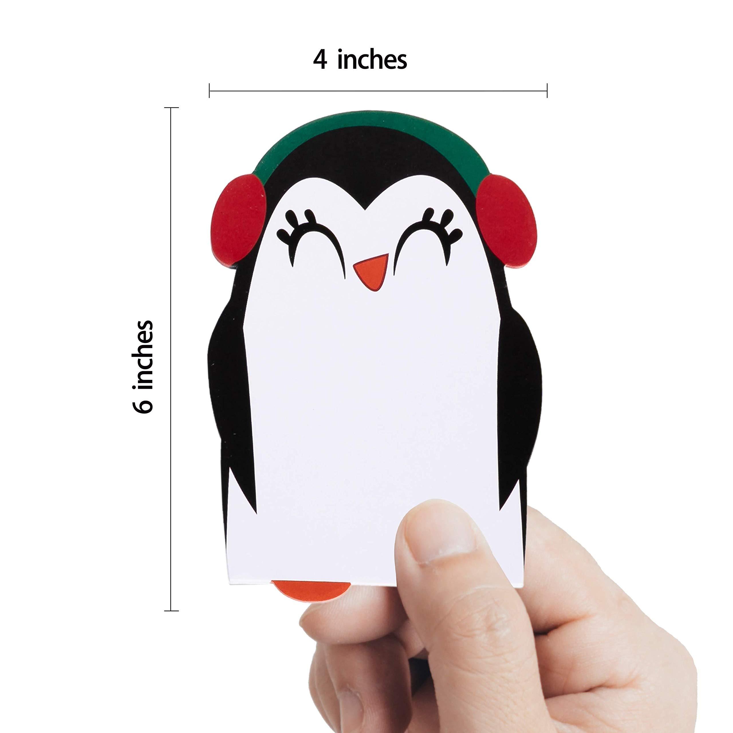 24 Packs Christmas Characters Notepads - Image 2