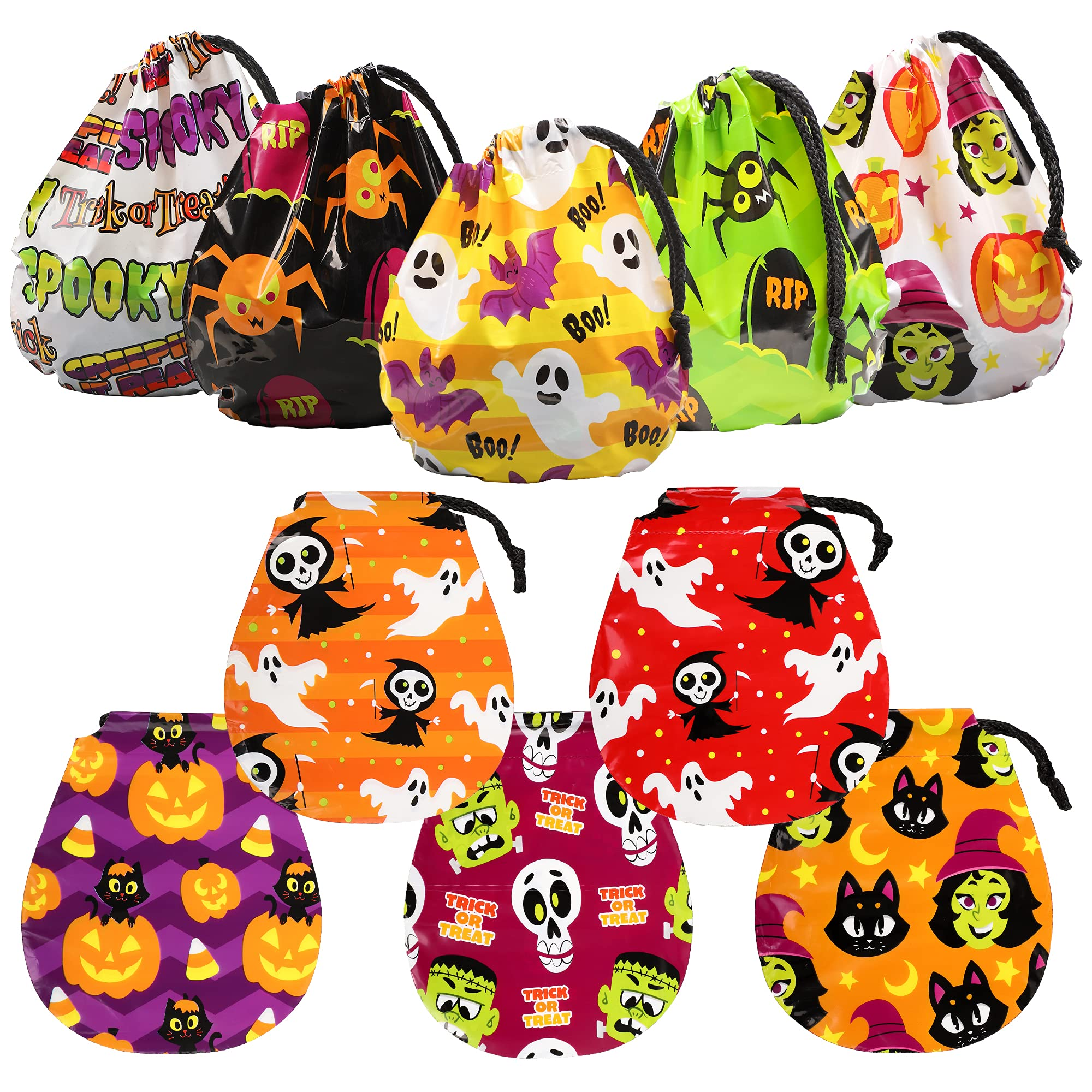 Drawstring Goody Treats Bags, 60 Pcs