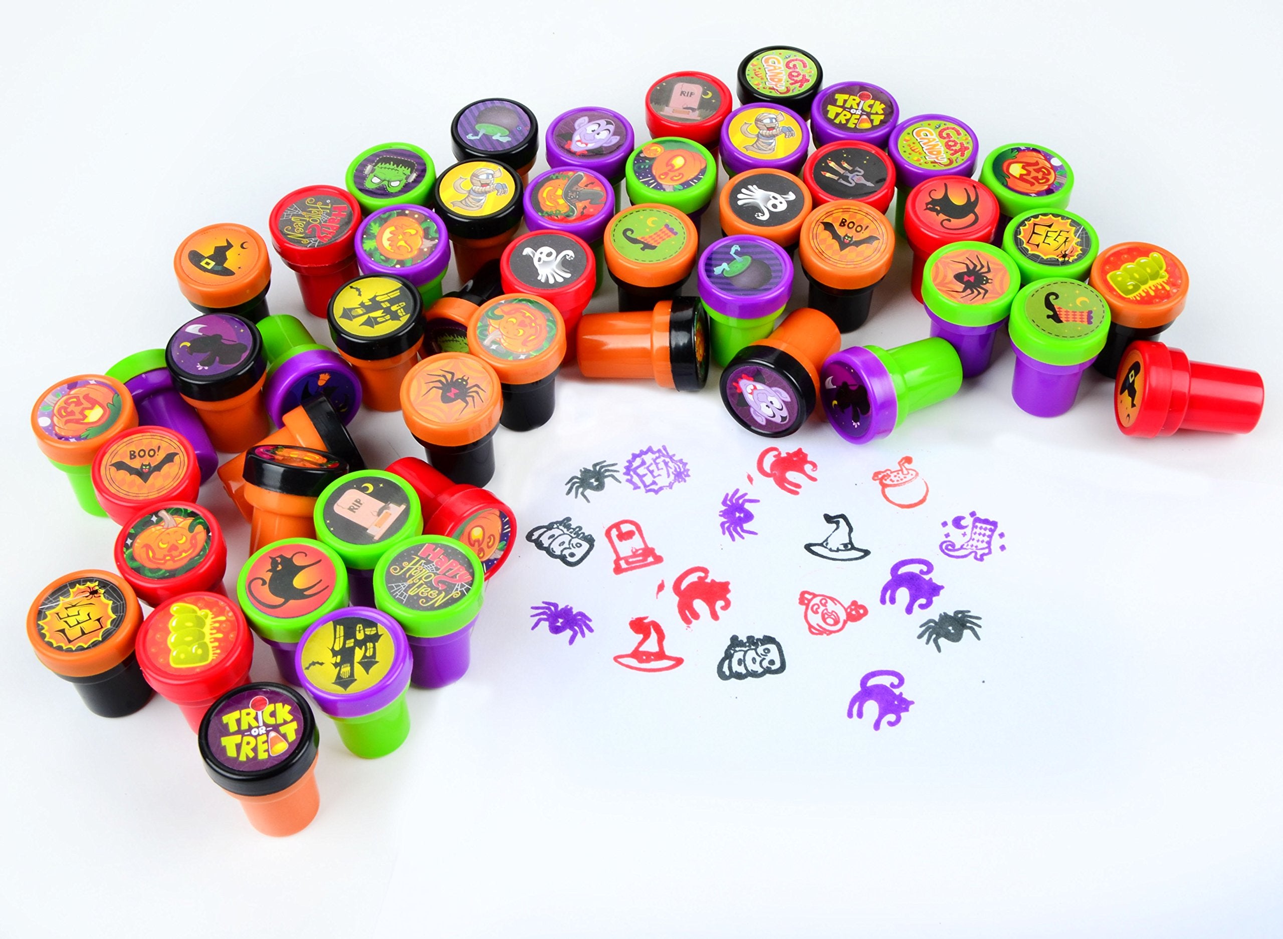 1.5in Halloween Stampers, 50 Pcs - Image 2