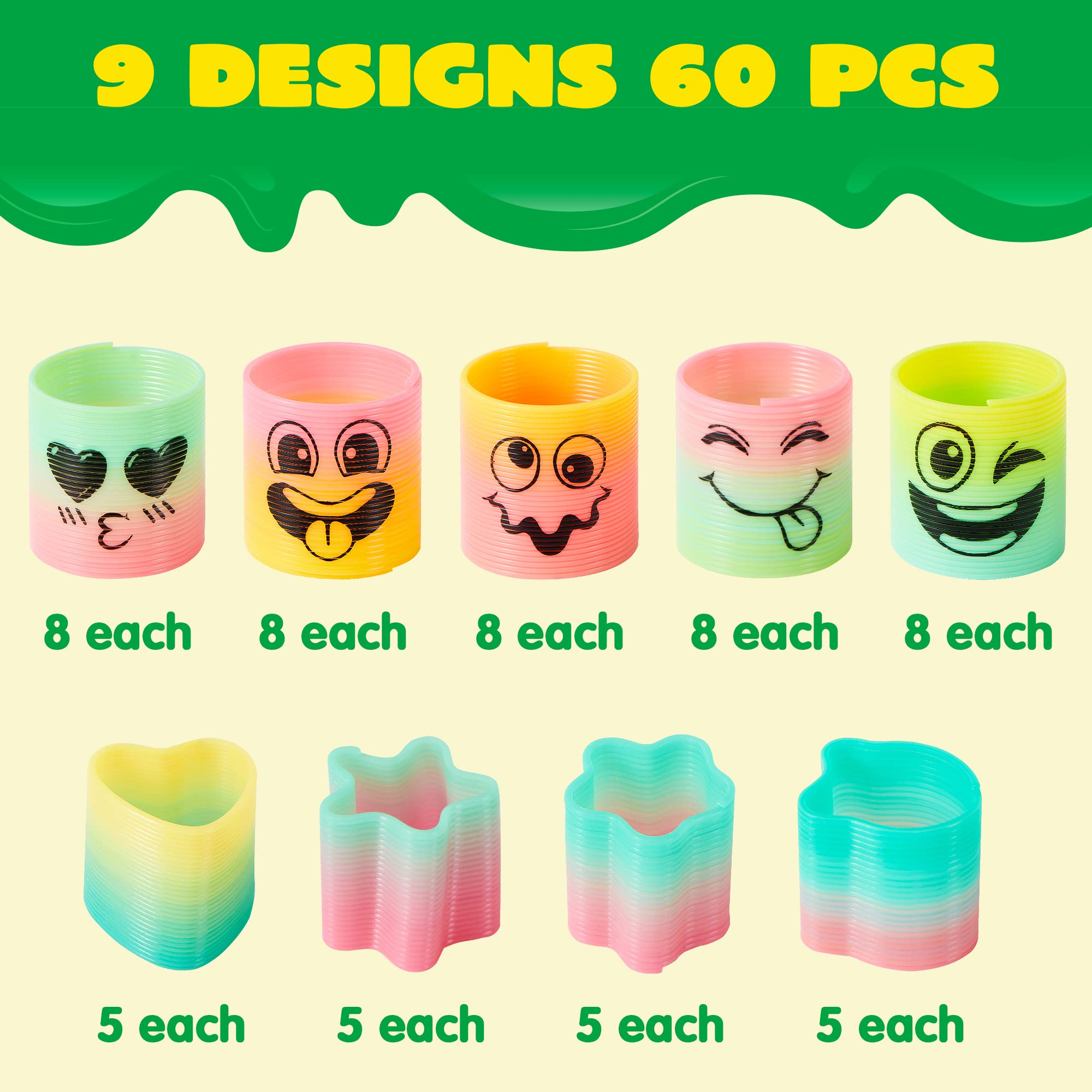 60 Mini Spring Toy Party Favor Set - Image 2