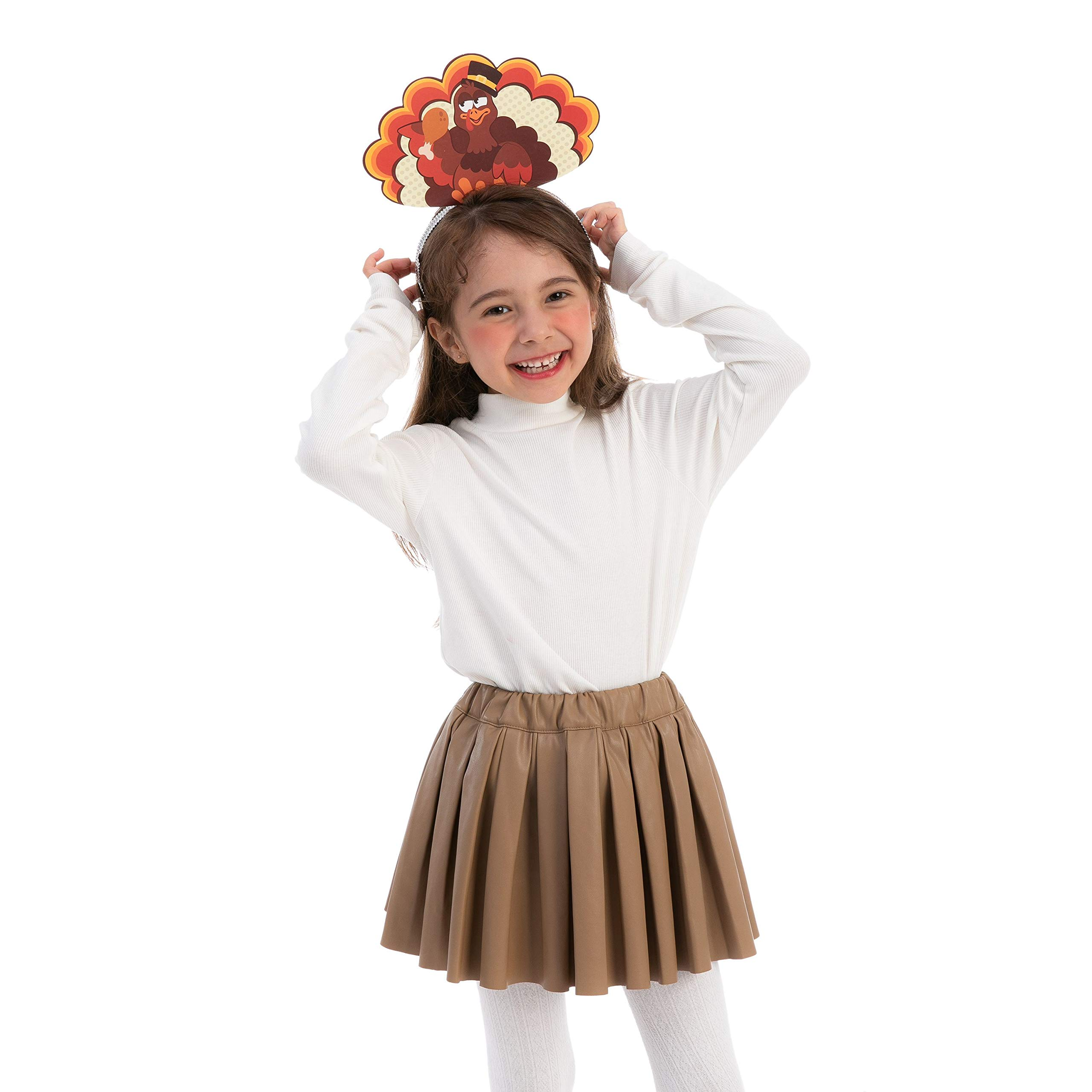 Thanksgiving Turkey Headband, 24 Piece - Image 2