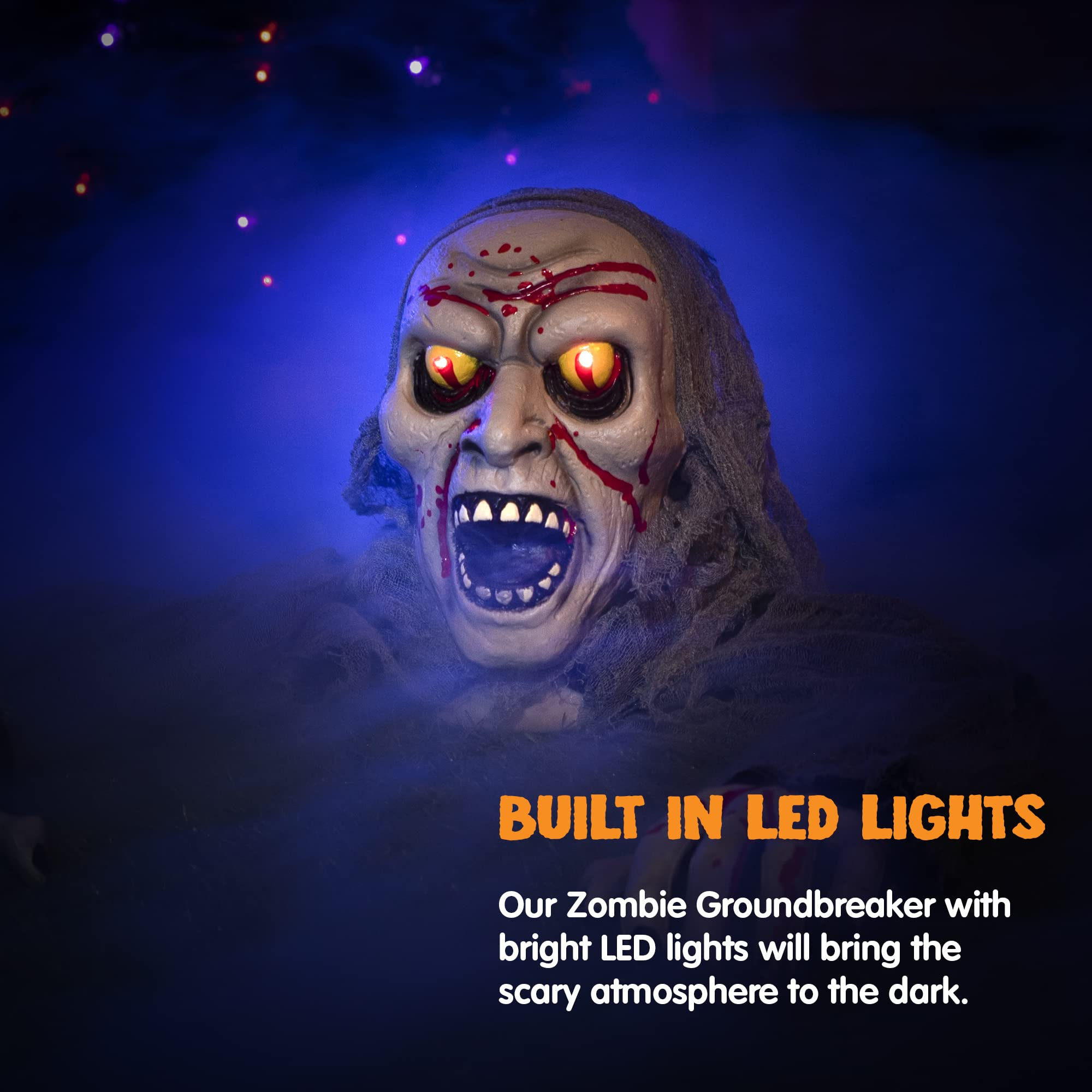 Halloween Light-up Zombie Groundbreaker Animated - Image 2