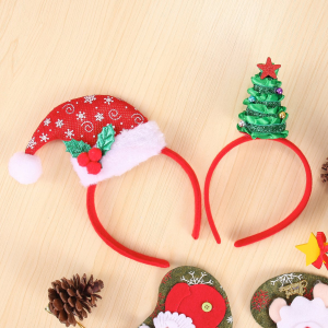 Christmas Headbands, 8 Pack