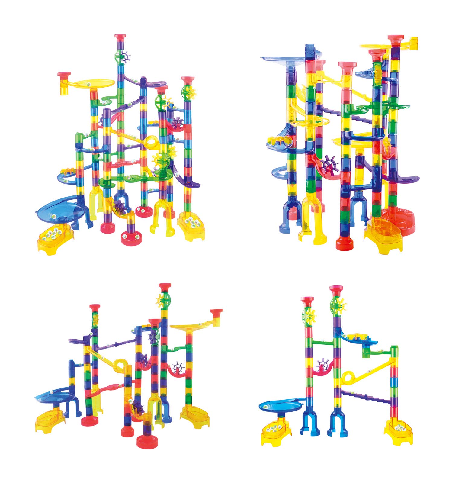 Marble Run Premium Toy Set (207 Pcs) - Image 2