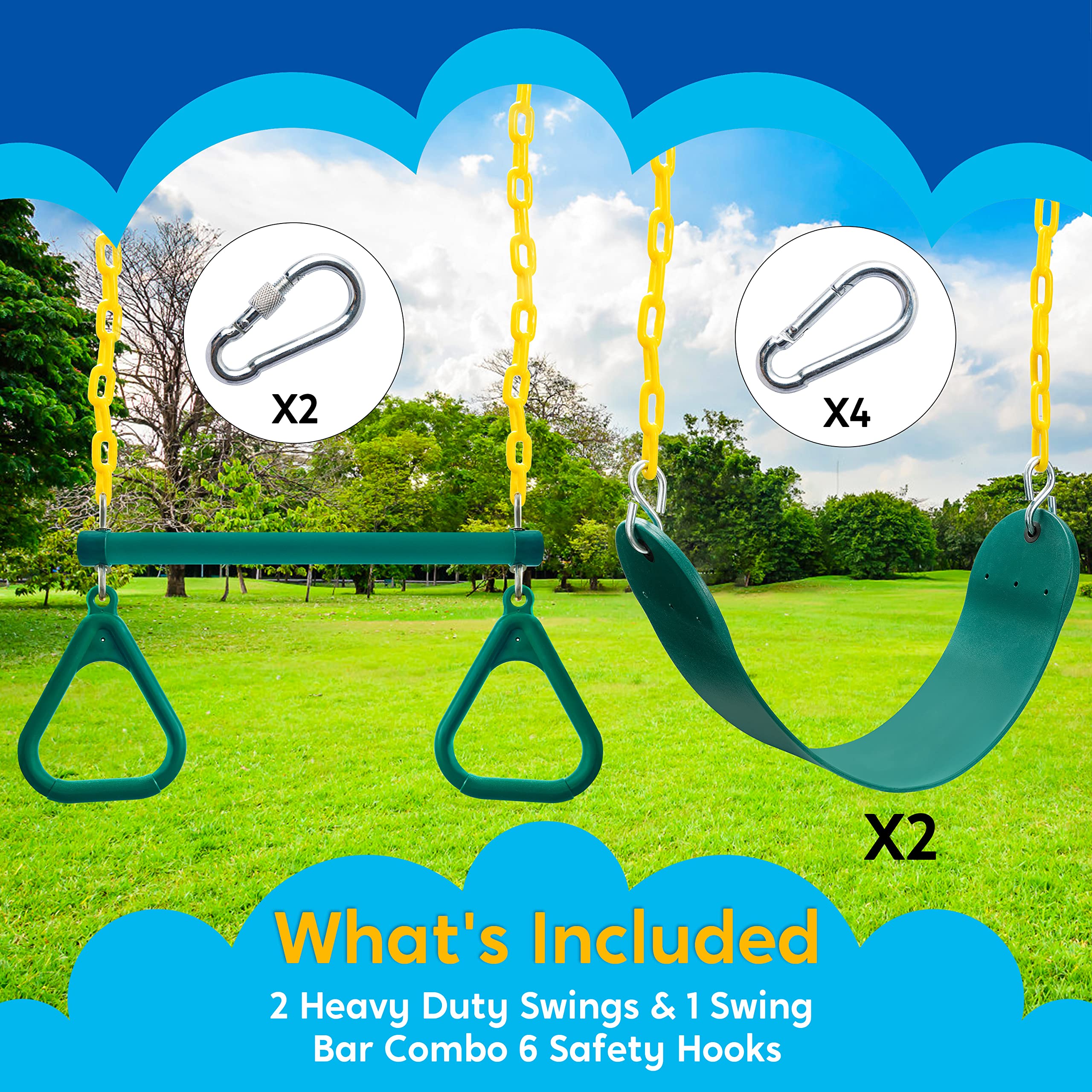 TURFEE - Assorted Swing Set - Image 2
