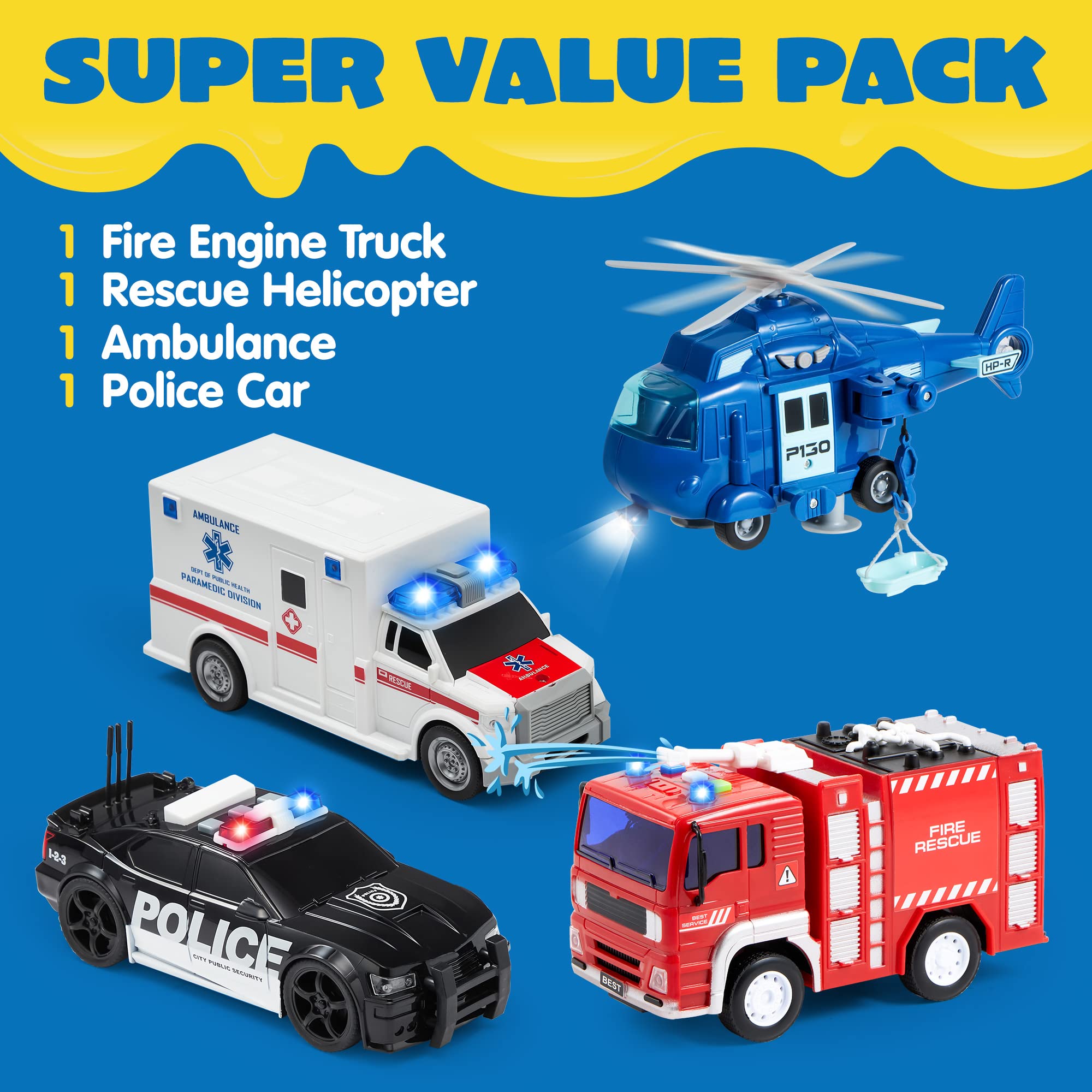 Friction Powered City Hero Play Set - Image 2