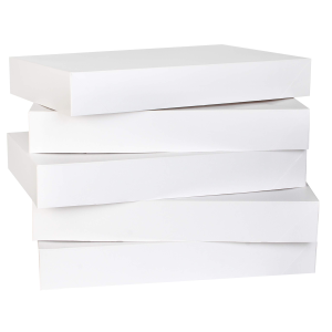 12 Pcs White Cardboard Gift Boxes