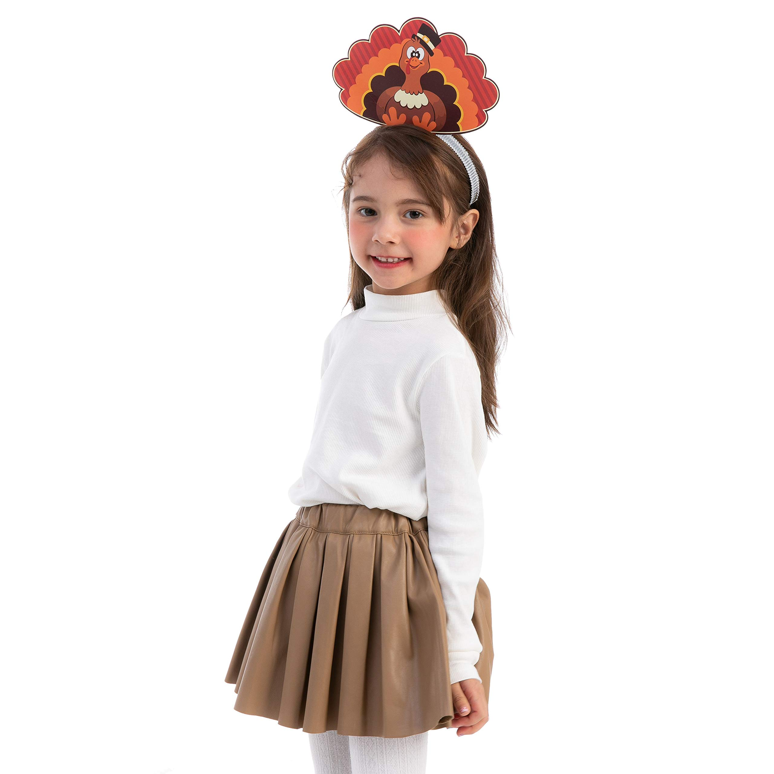 Thanksgiving Turkey Headband, 24 Piece - Image 3