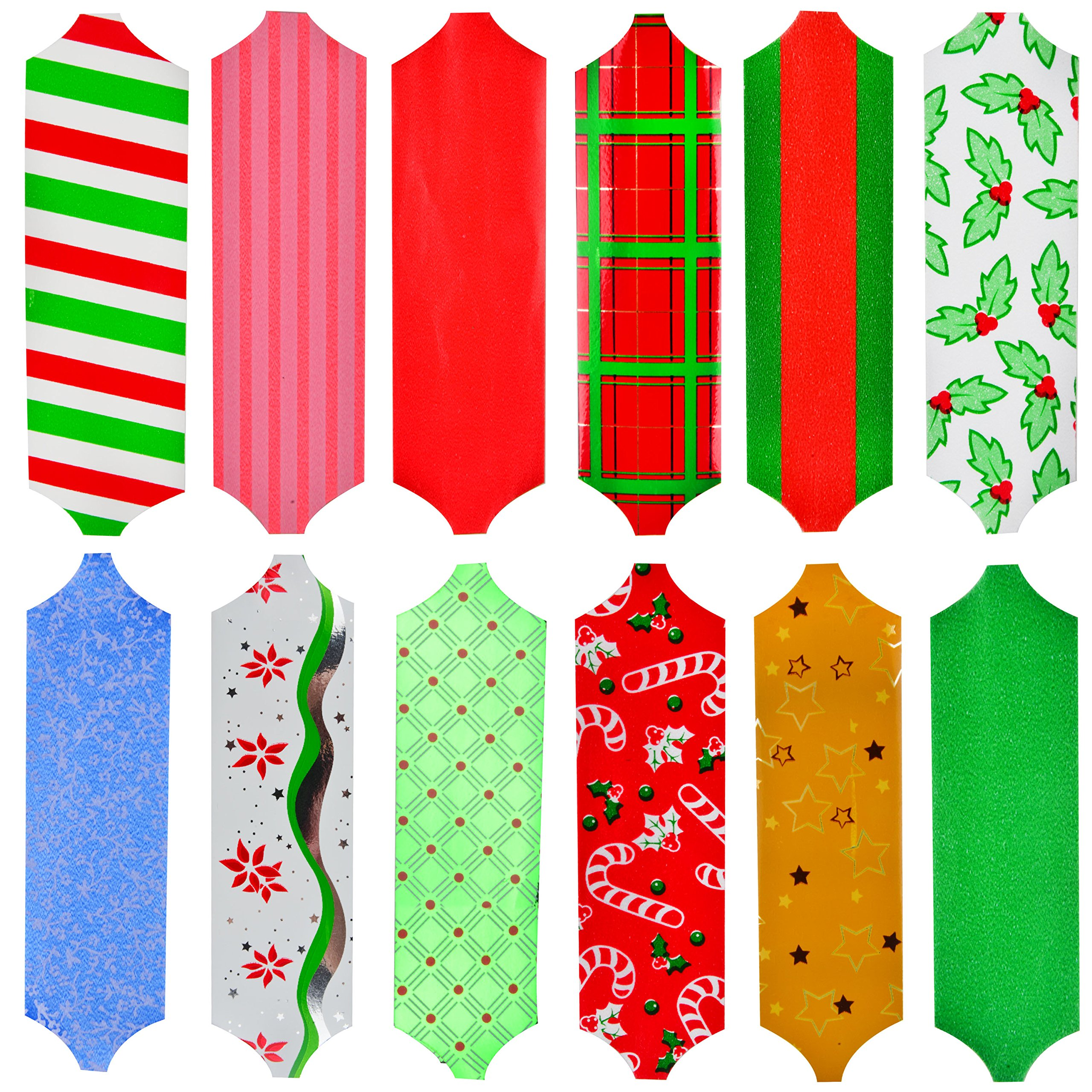 4.7in Bows for Christmas Gift Wrap, 24 Pcs - Image 3