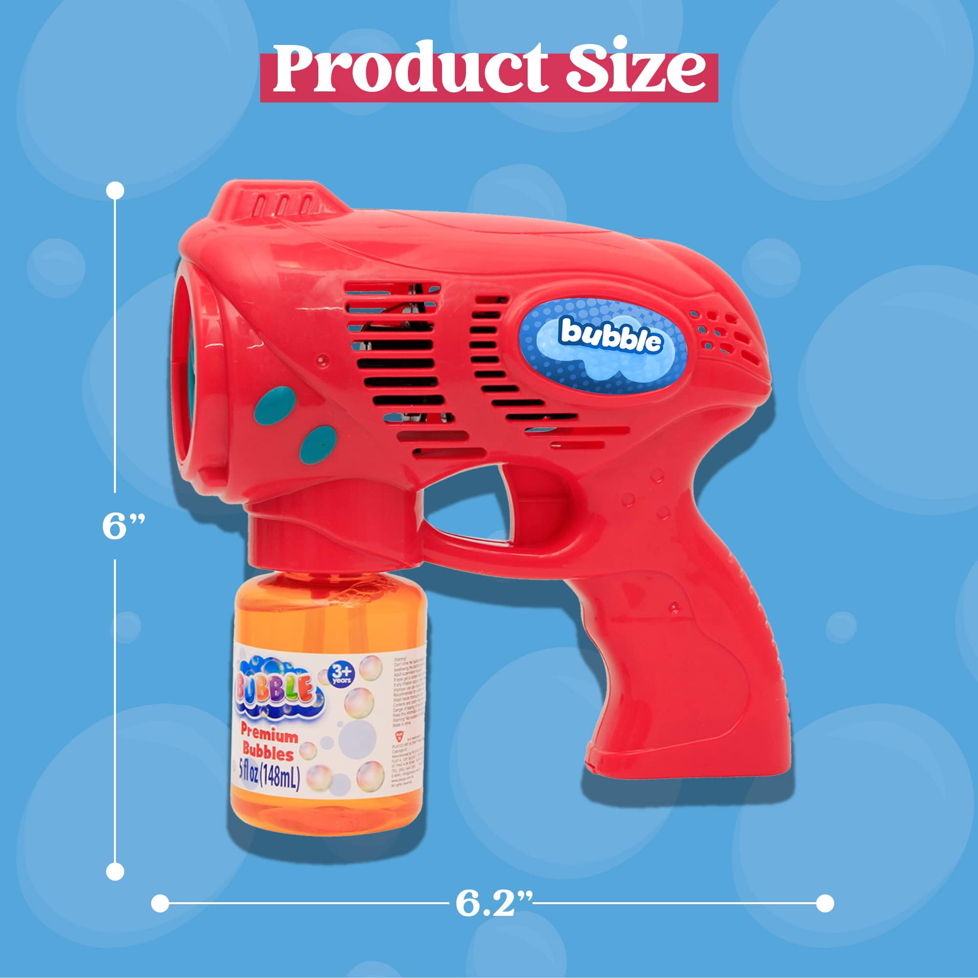 Red & Blue Bubble Guns - Image 3