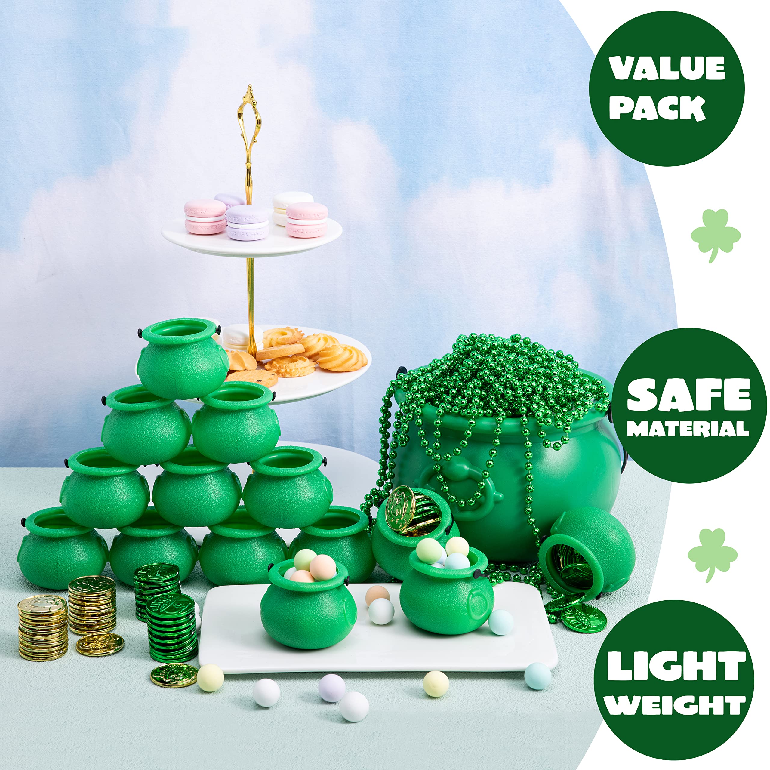 St Patricks Day Cauldron Kettles(1+14) - Image 3