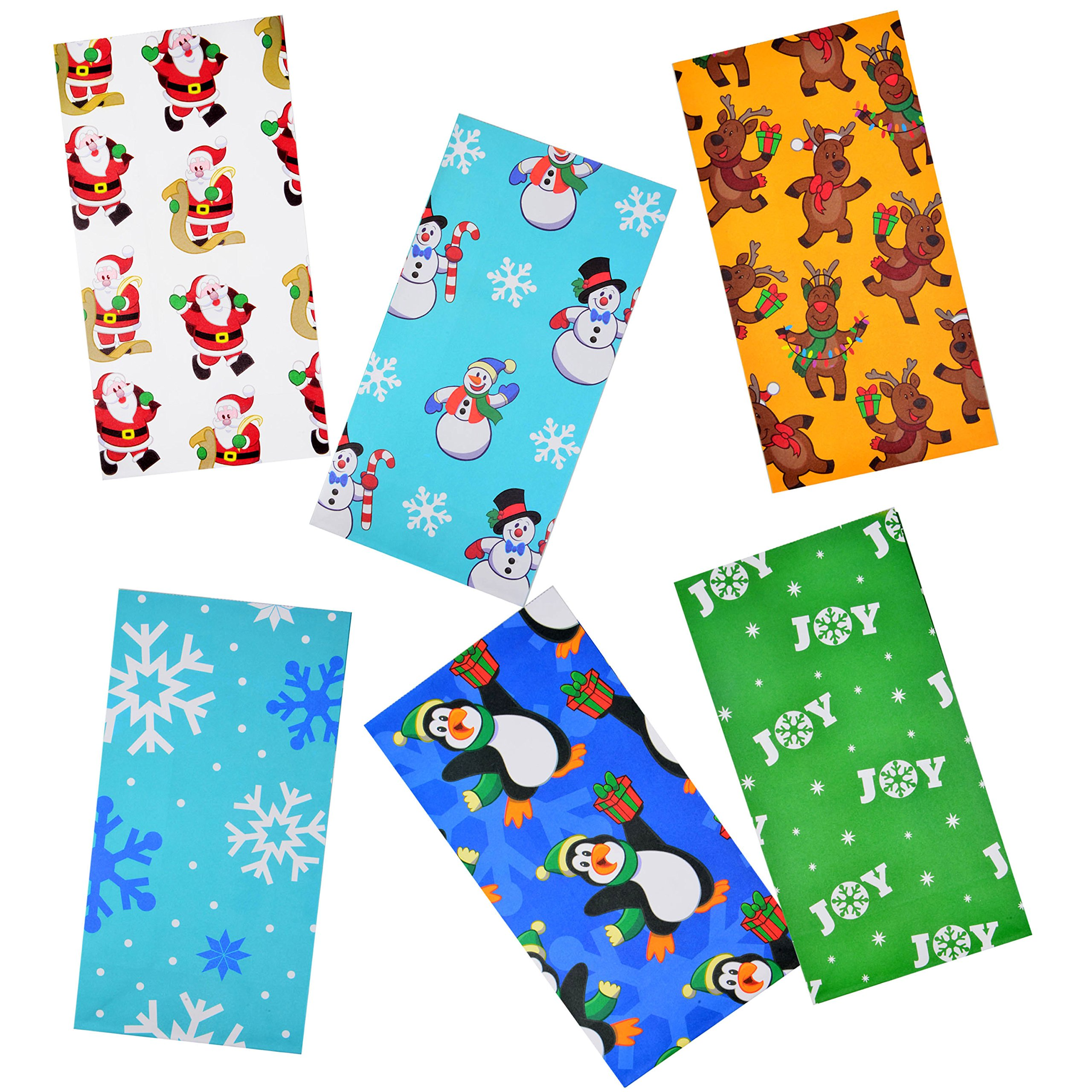 9.75in Holiday Goody Bags, 72 Pcs - Image 3