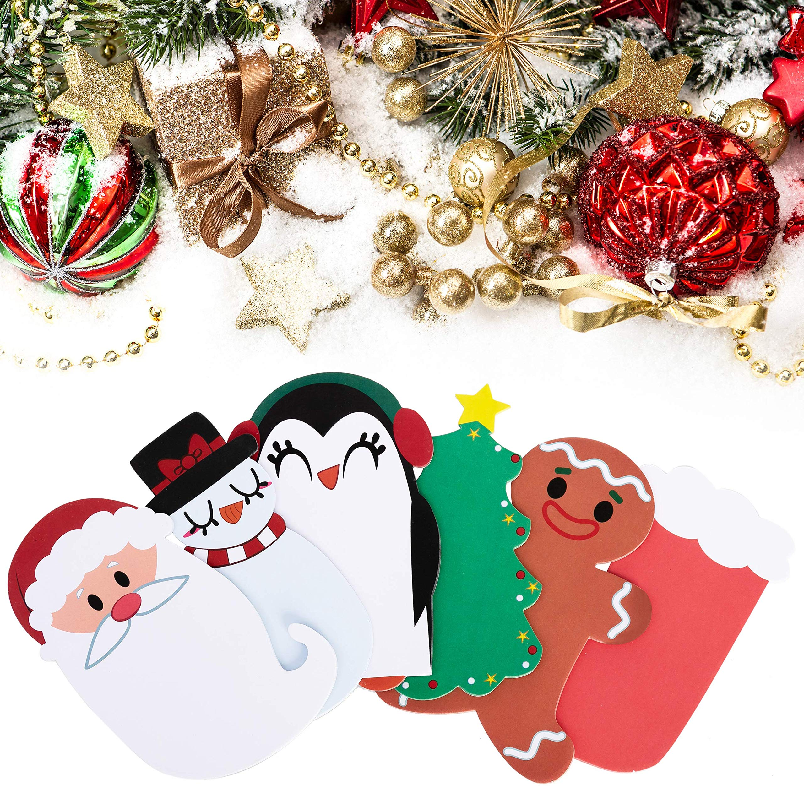 24 Packs Christmas Characters Notepads - Image 3
