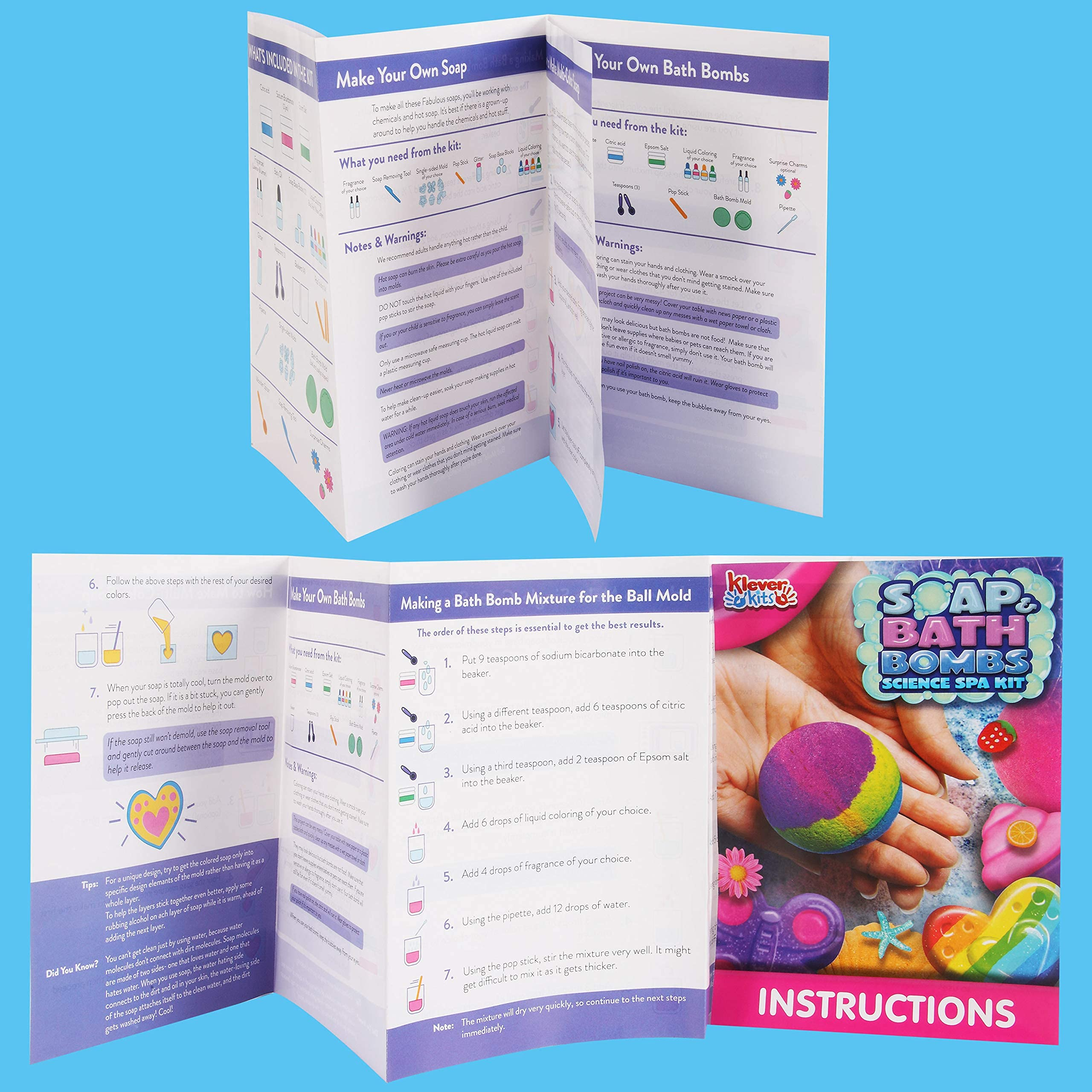 KLEVER KITS - DIY Bath Bomb and Soap Kit - Image 2