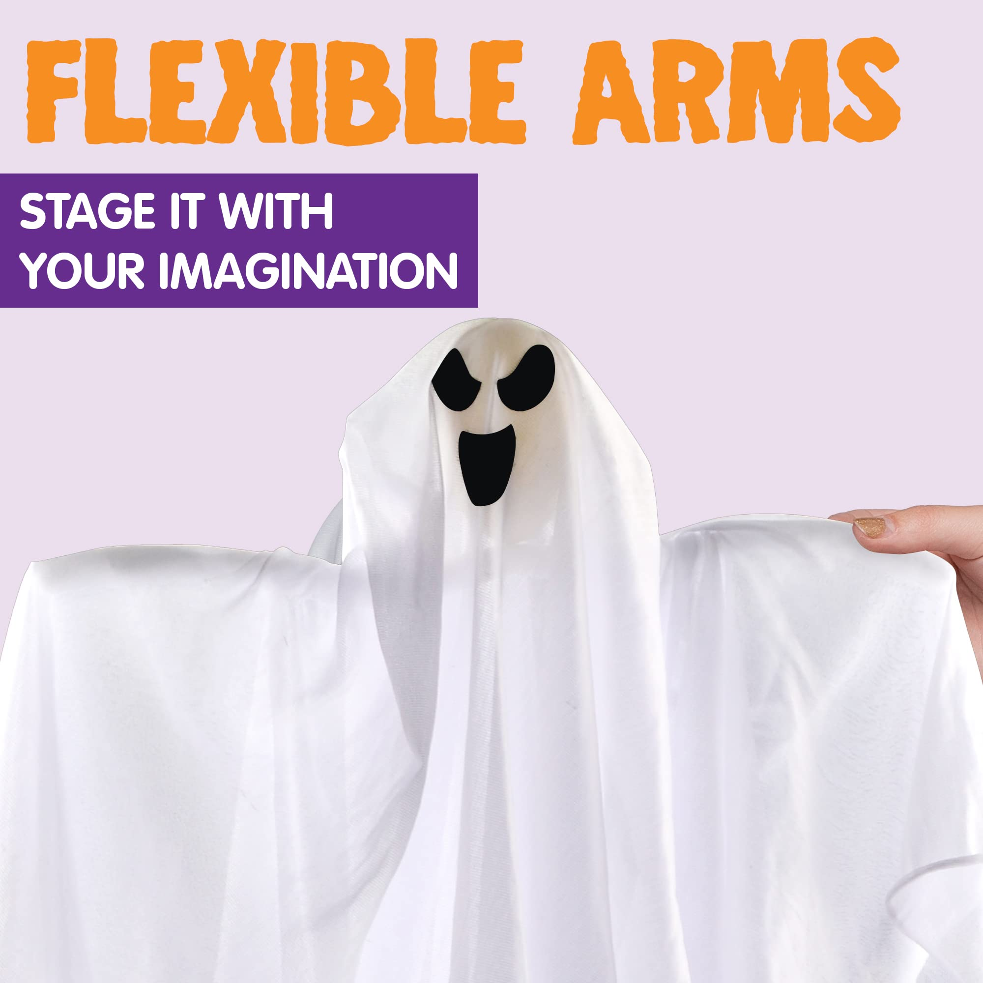 25.5in Hanging Ghosts, 3 Pack - Image 5