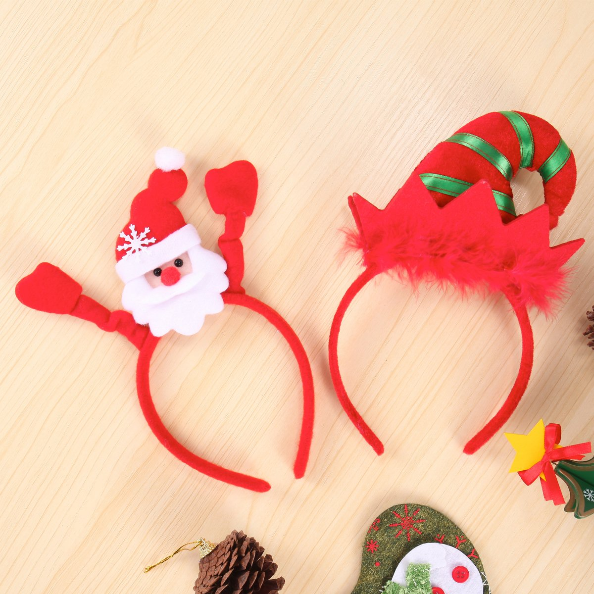 Christmas Headbands, 8 Pack - Image 4