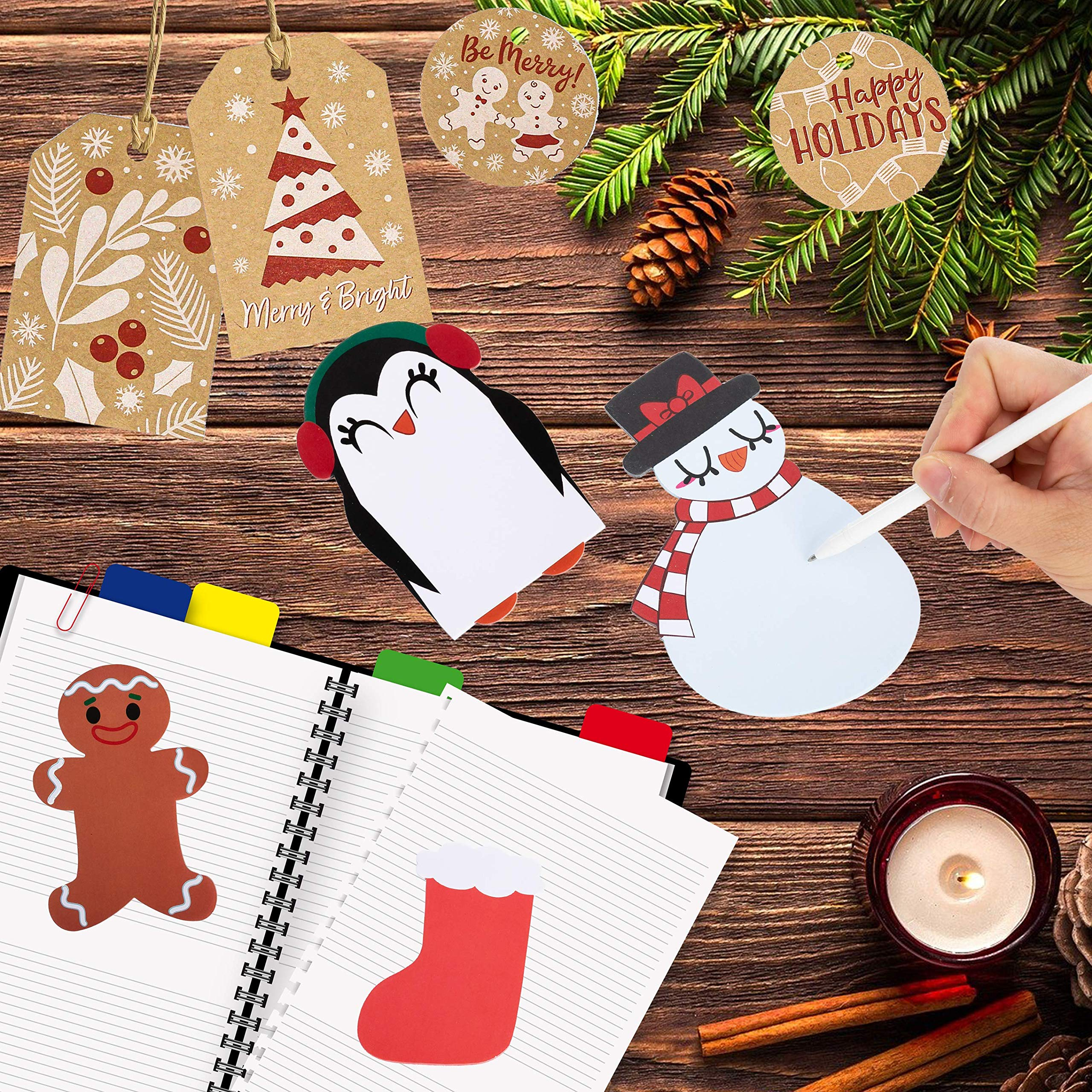 24 Packs Christmas Characters Notepads - Image 4