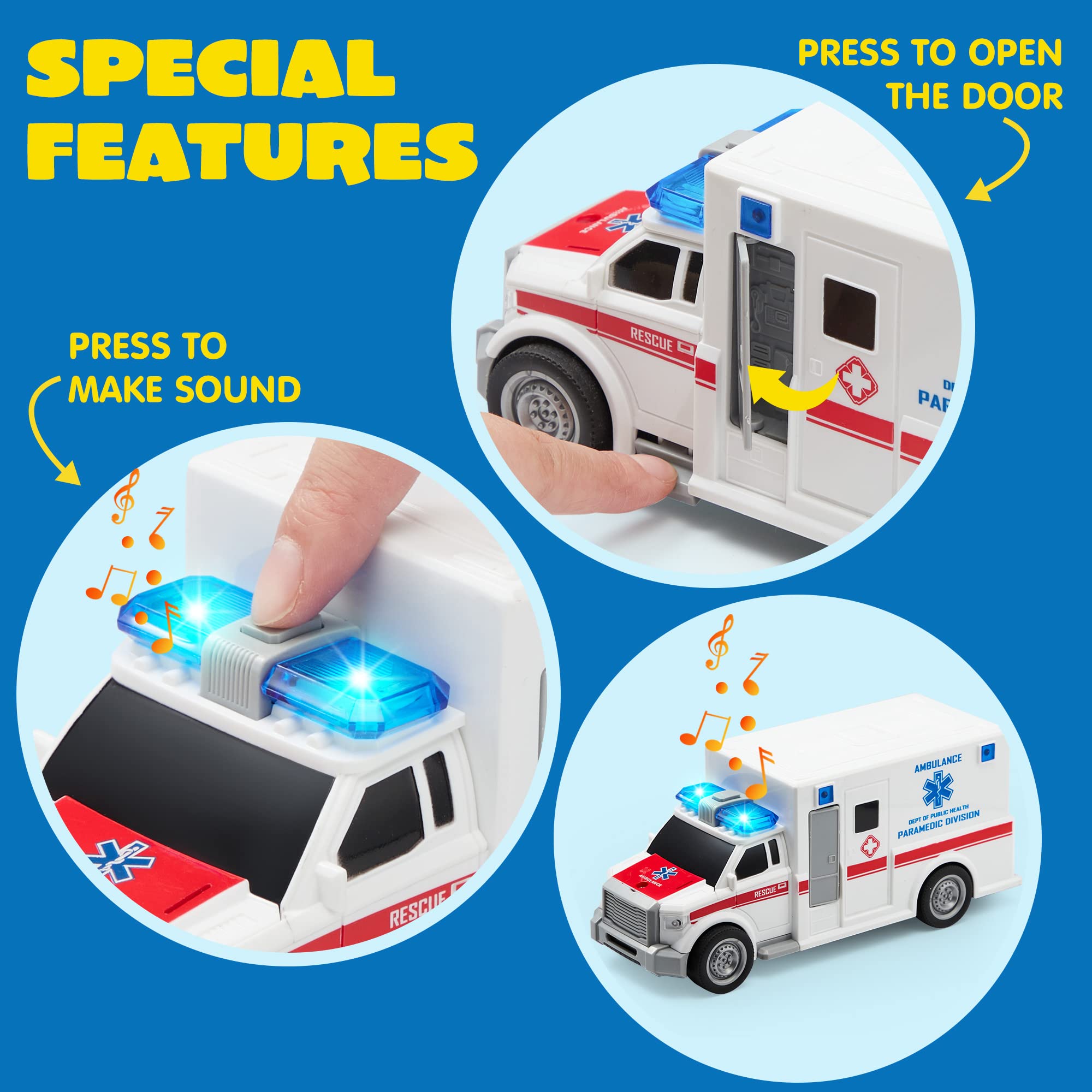 Friction Powered City Hero Play Set - Image 4