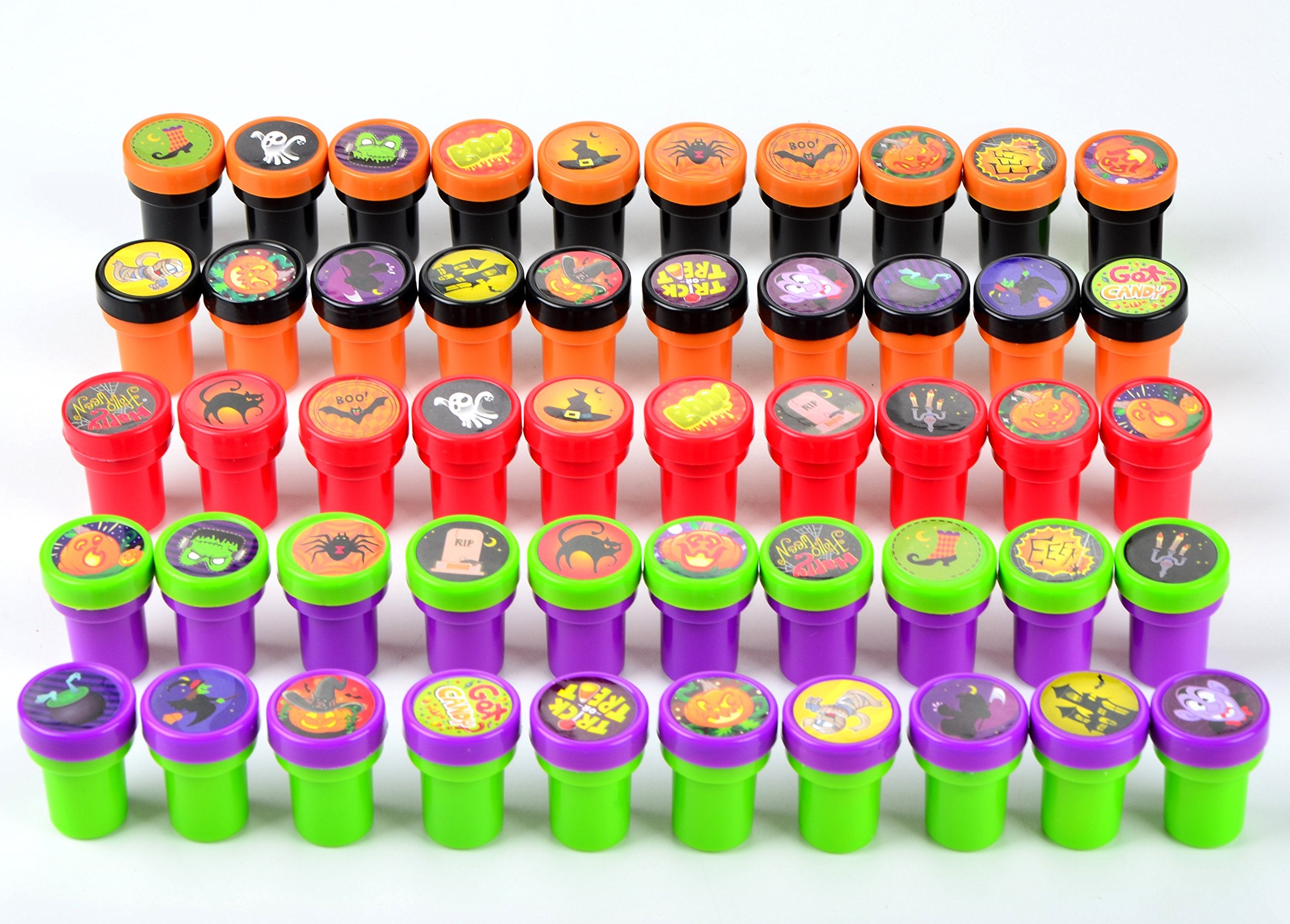 1.5in Halloween Stampers, 50 Pcs - Image 4