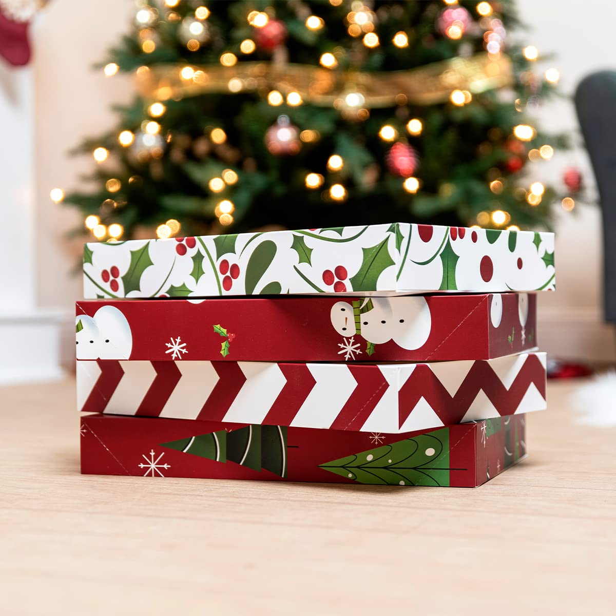 Shirt Wrap Boxes with Lid and Base, 12 Pcs - Image 4