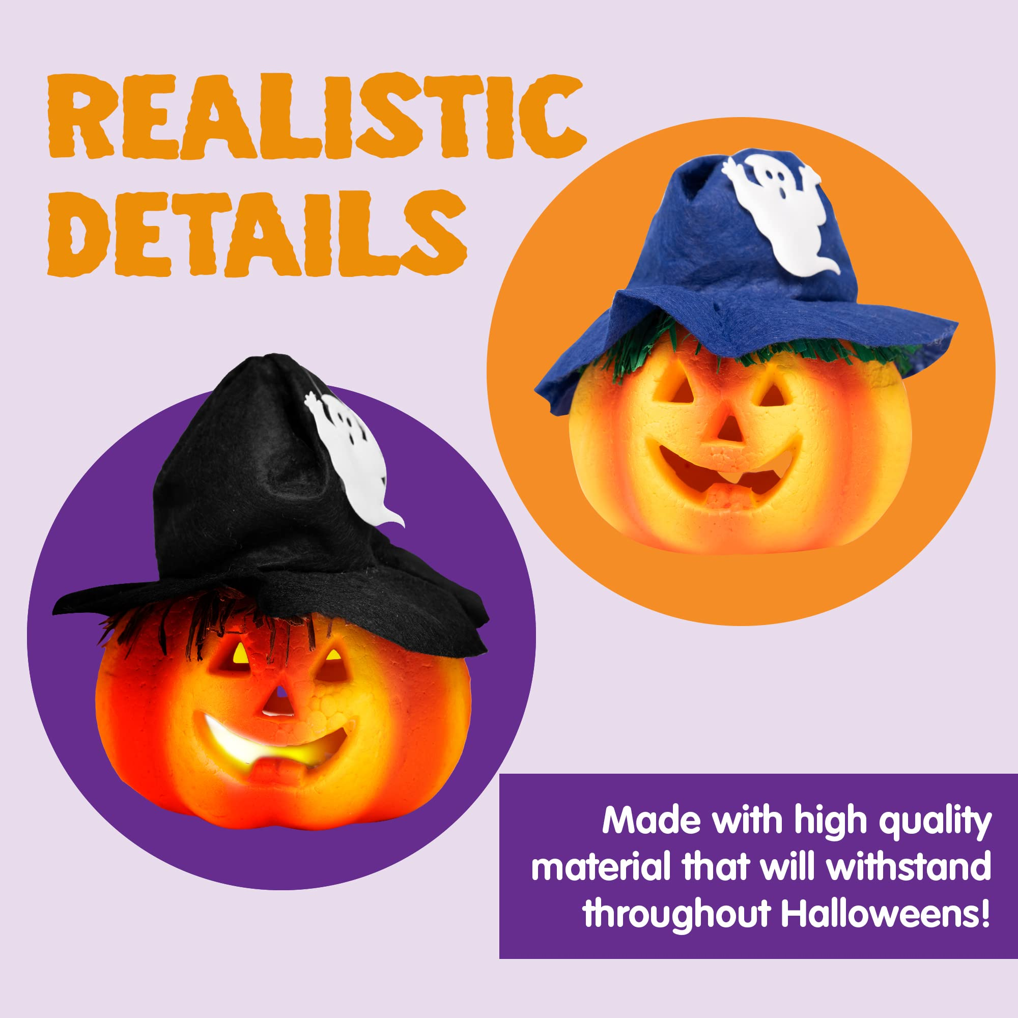 Halloween Jack-o-lantern - 6 Piece - Image 4