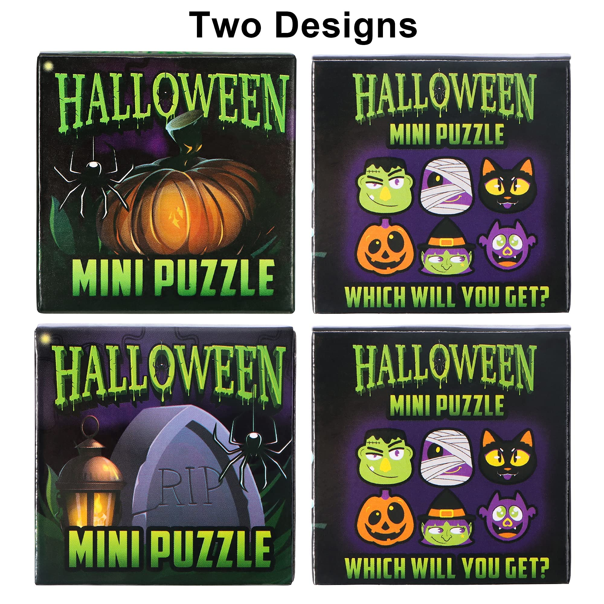 36 Pcs Halloween Jigsaw Puzzle Set in Blind Boxes with 6 Characters Paper Board - Image 6