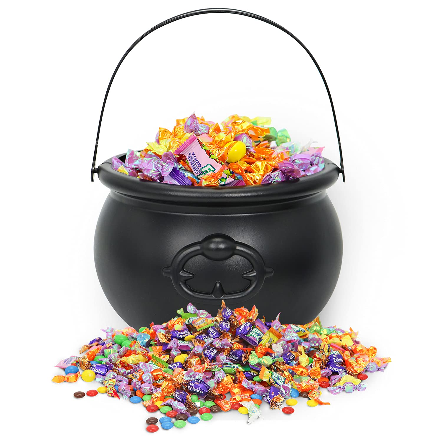 Large Halloween Black Cauldron - Image 6